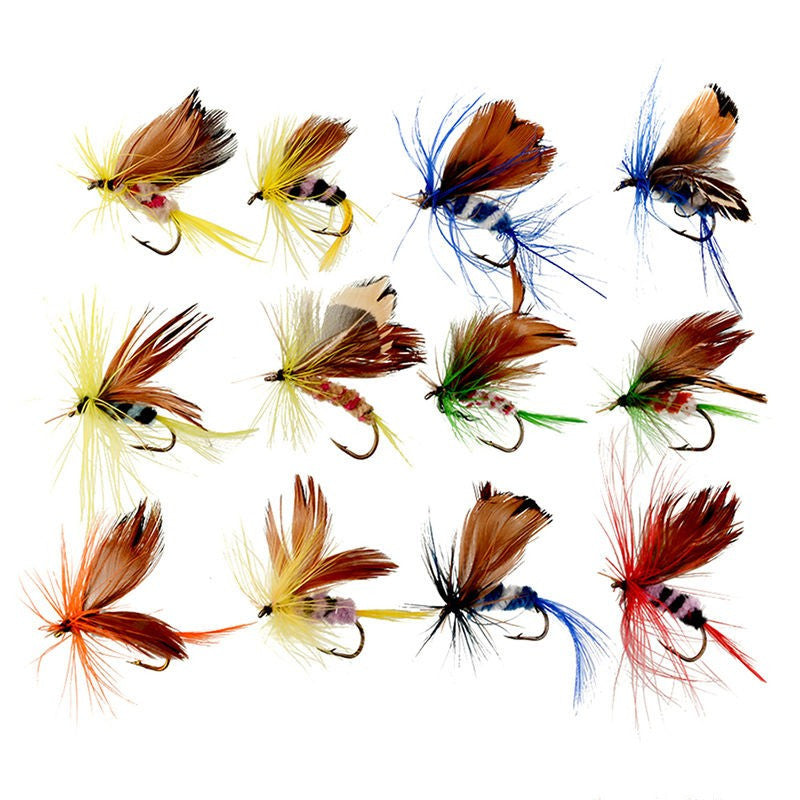 12er Set Insekten-Angelhaken