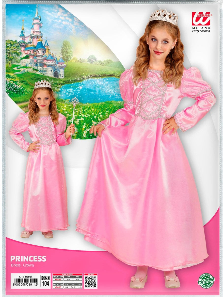 Kinderkostüm Rosa Prinzessin – Bild 2 | LuxeStyle