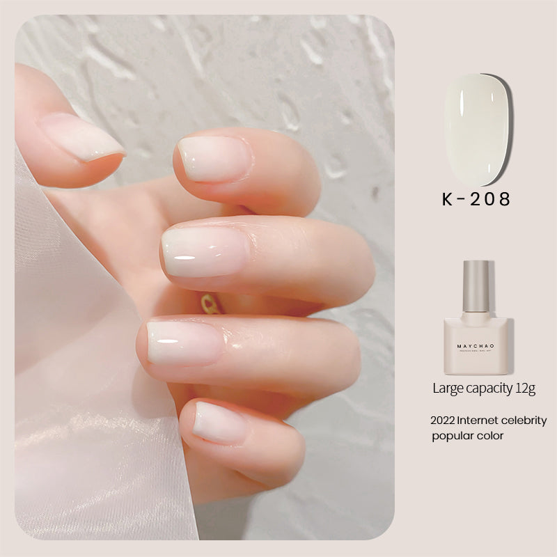 Transparent Jade Fat Ice Nagellack Nude – Bild 5 | LuxeStyle