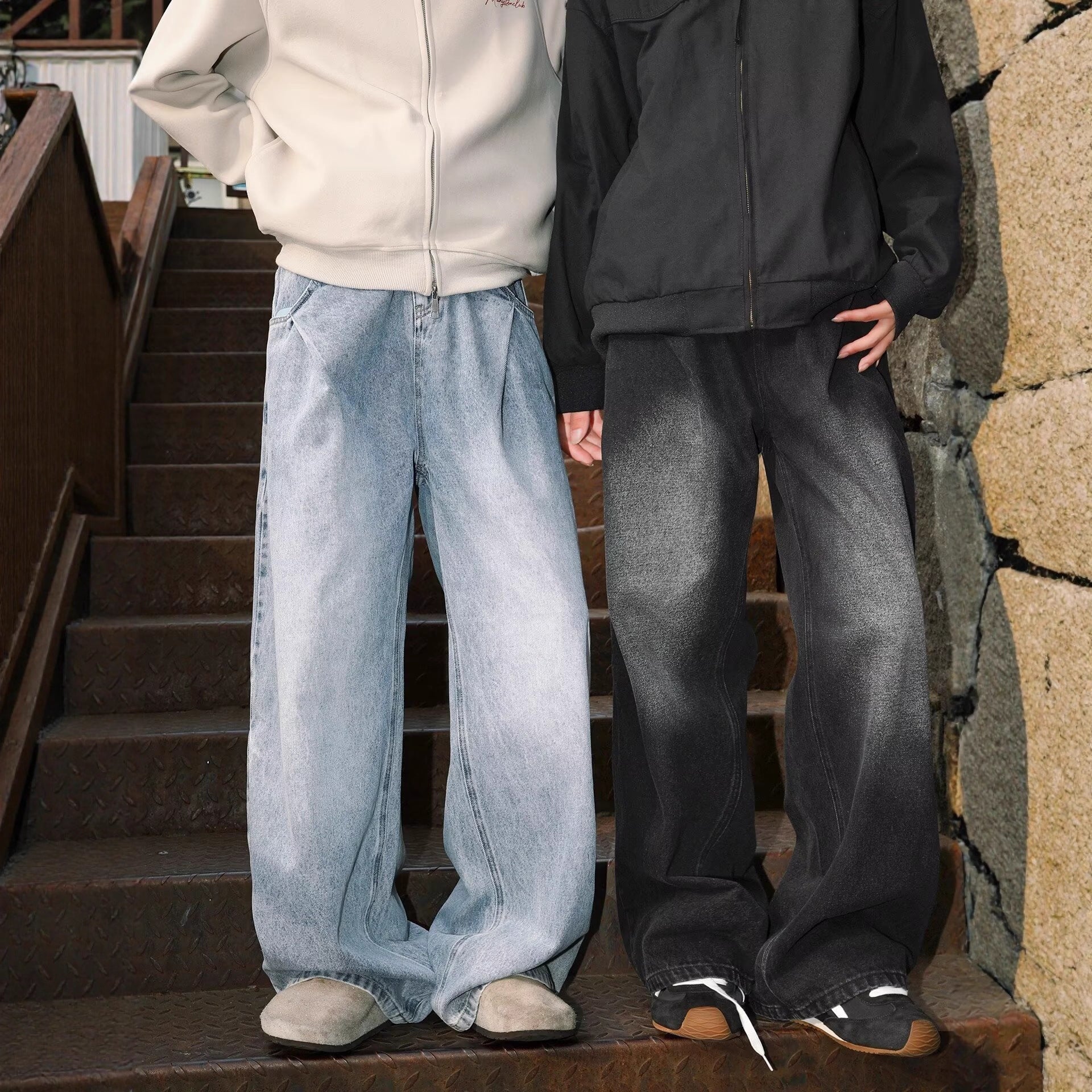 Vintage High-Street Jeans für Herren