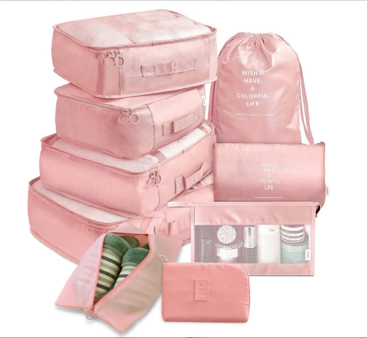 9-teiliges Twill Reise-Organizer-Set – Bild 11 | LuxeStyle