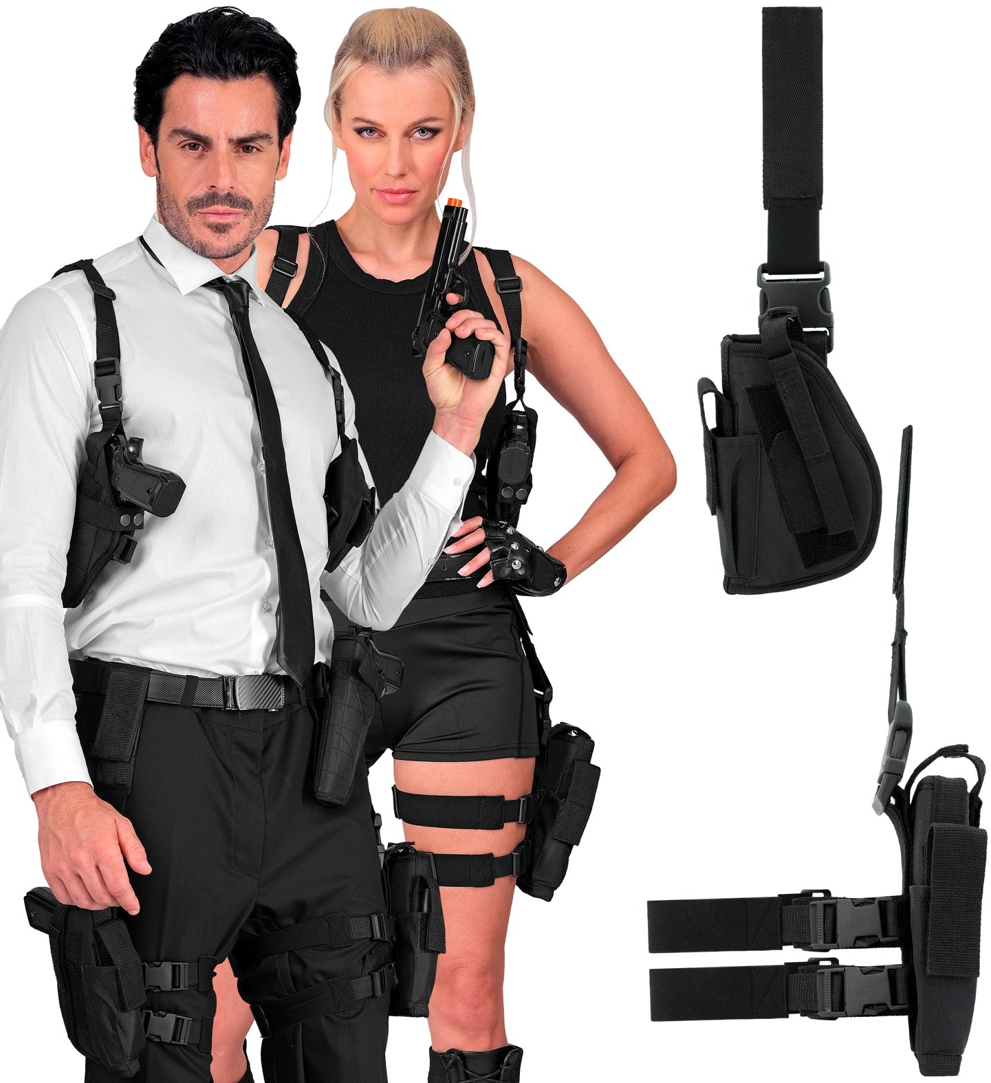 Holster schwarz für linkes