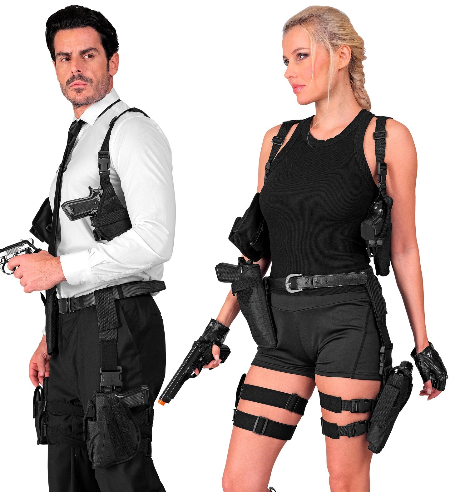 Holster schwarz für linkes