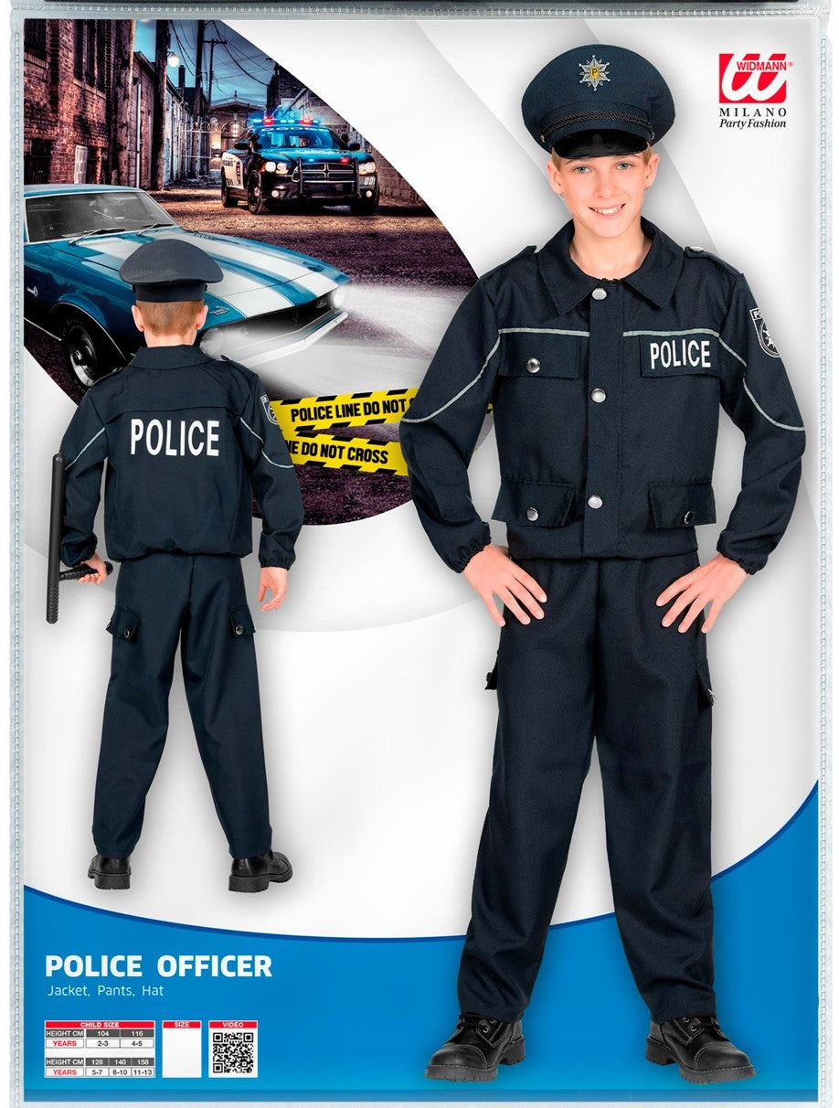 Kostüm Polizist · Gr. 116cm