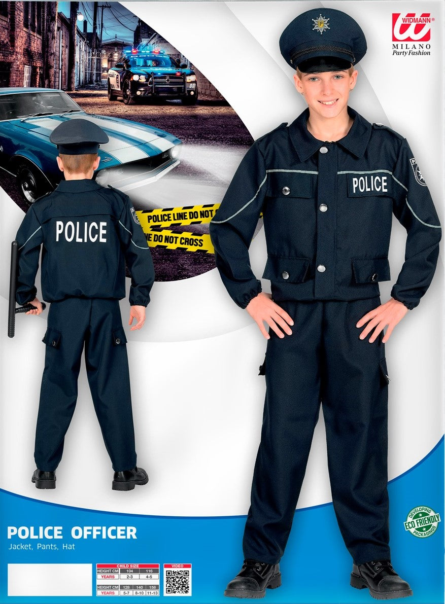 Kostüm Polizist · Gr. 104