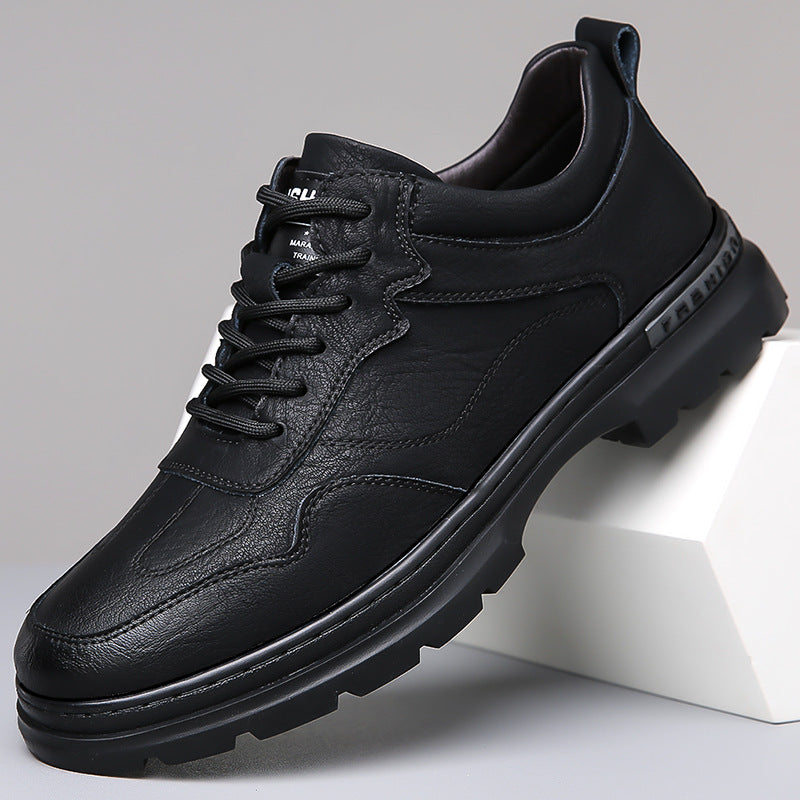 Lässige Leder-Outdoorschuhe für Herren – Bild 8 | LuxeStyle