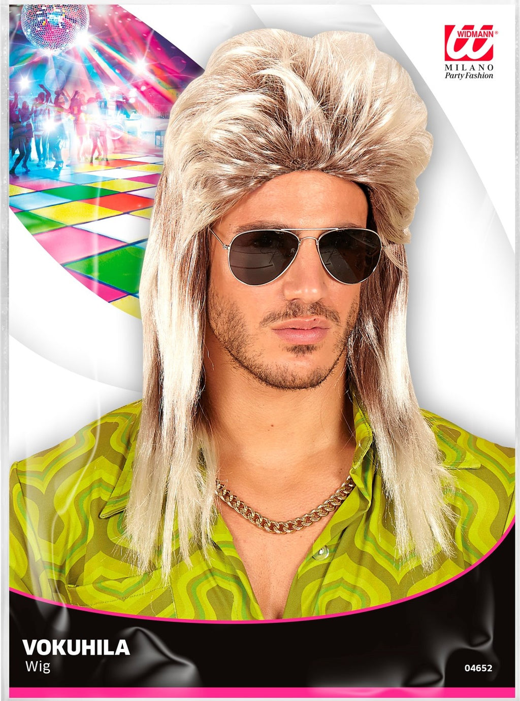 Blonde Vokuhila Perücke – Bild 2 | LuxeStyle