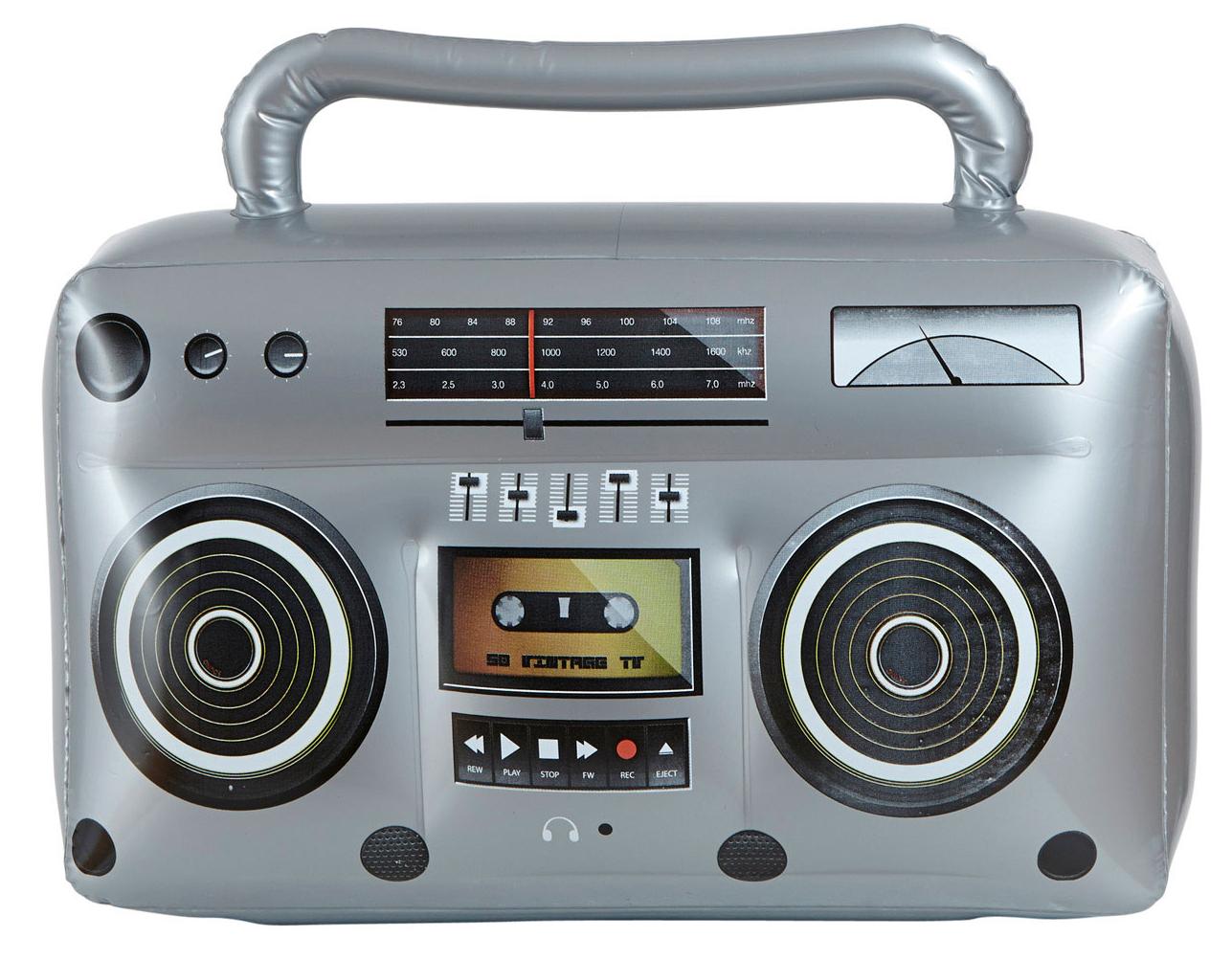 Aufblasbarer Radio