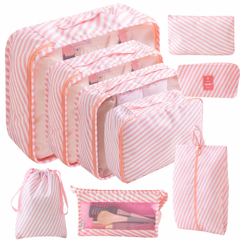 9-teiliges Twill Reise-Organizer-Set – Bild 3 | LuxeStyle