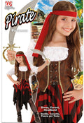 Kinderkostüm Piratin · Gr. 158cm