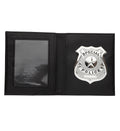 Polizei-Abzeichen in Brieftasche