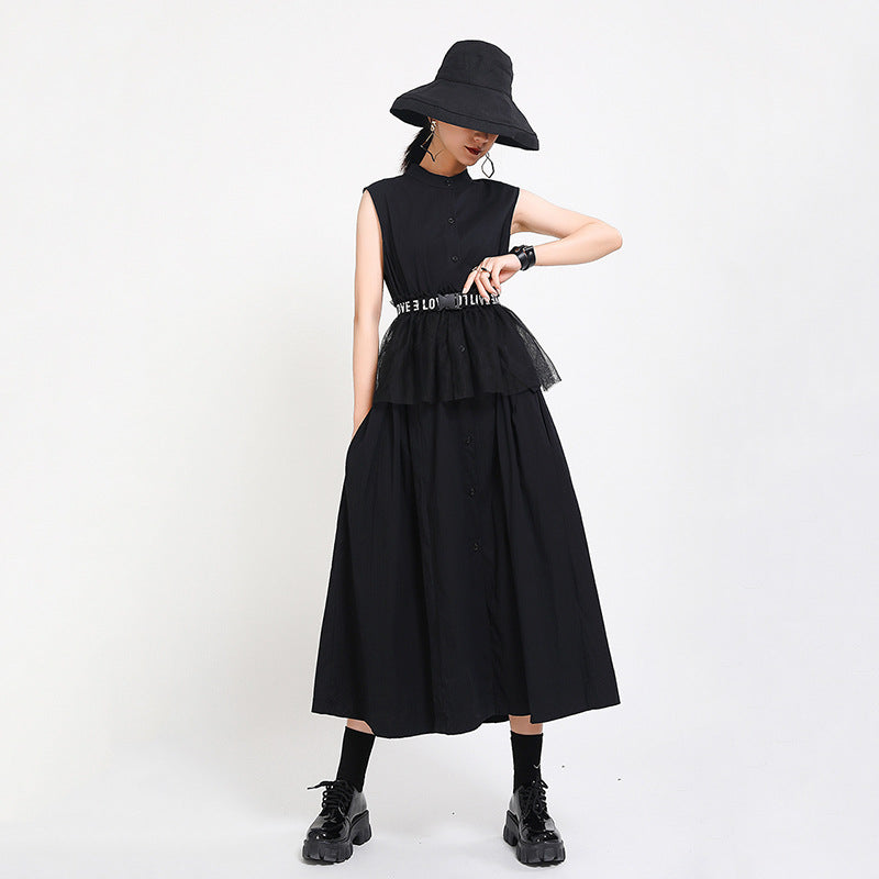 Figurbetontes Strickkleid im Lagenlook – Bild 2 | LuxeStyle