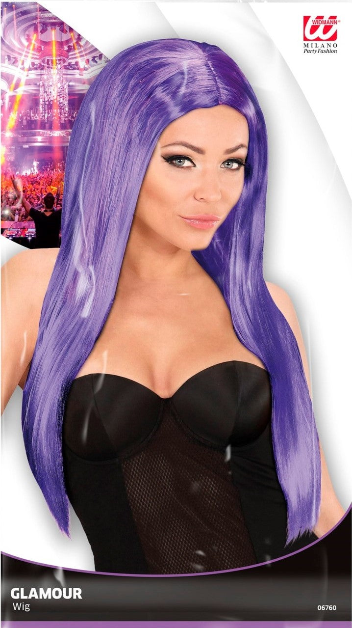 Violette Glamourperücke – Bild 1 | LuxeStyle