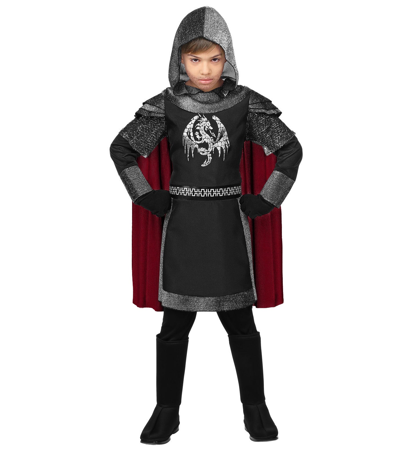 Oberteil Ritter mit Kapuze