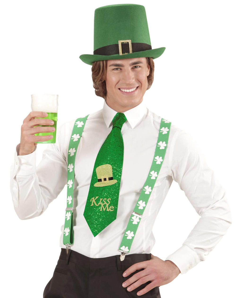 Glitzer-Kravatten für St.Patrick's Day – Bild 1 | LuxeStyle