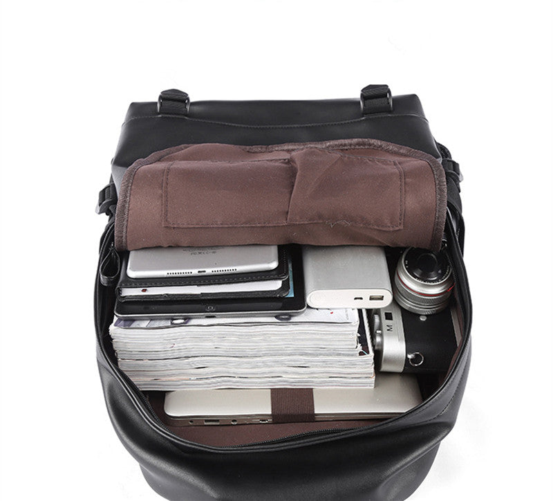Grosser, wasserdichter Rucksack mit USB-Anschluss – Bild 4 | LuxeStyle