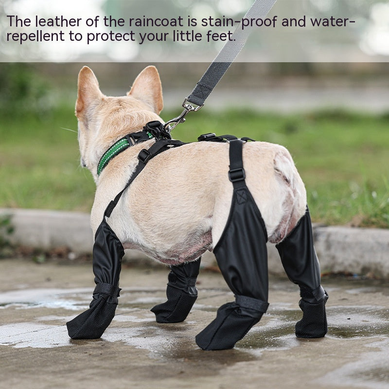 Verstellbare, rutschfeste Hunde-Outdoorschuhe