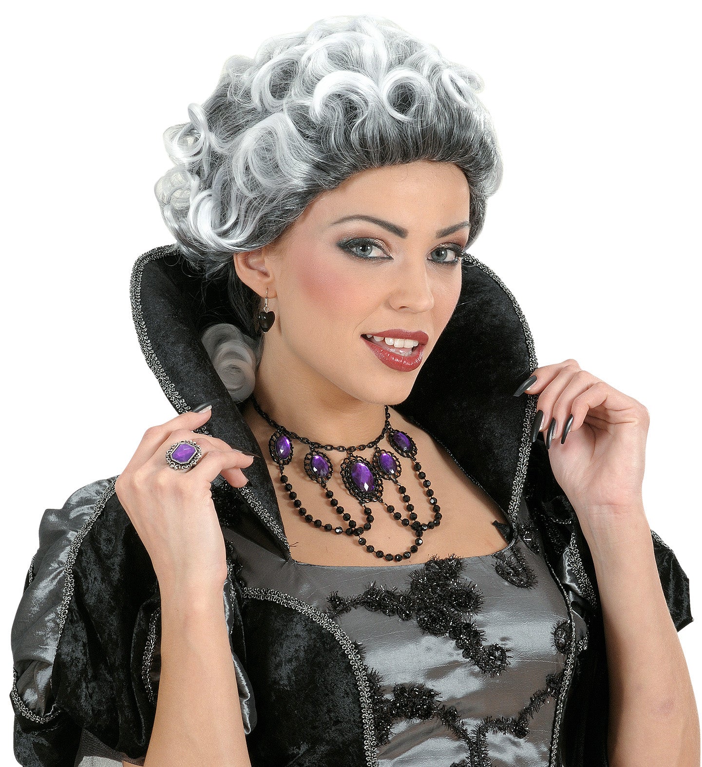 Perücke Gothic Vampir