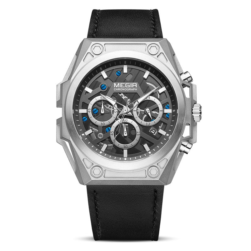 Sportliche Quarz-Uhr mit Luminanz | LuxeStyle