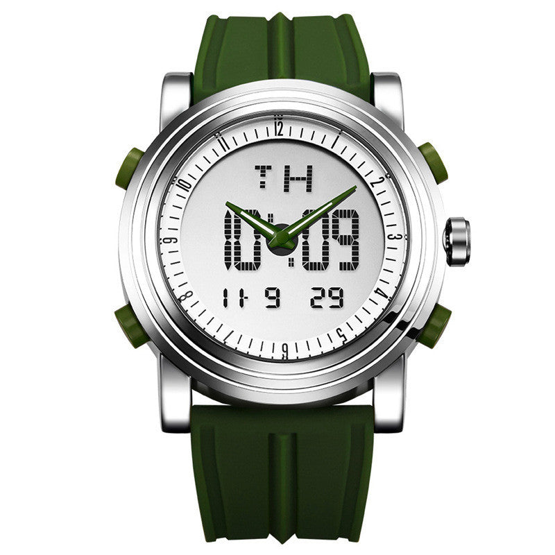 Leuchtende Doppel-Display Armbanduhr – Bild 2 | LuxeStyle