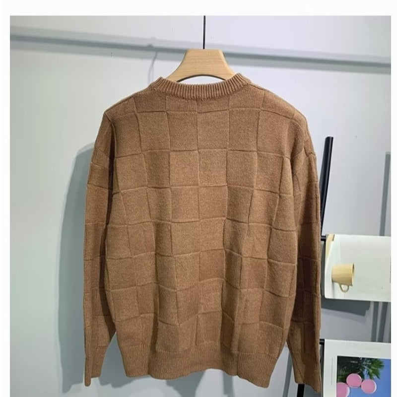 Pullover mit Karomuster