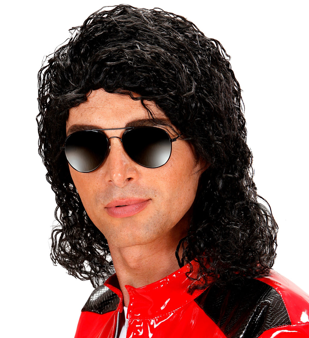 Perücke King of Pop schwarz – Bild 2 | LuxeStyle
