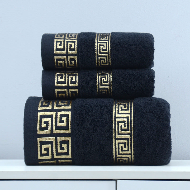 Dickes Badehandtuch-Set