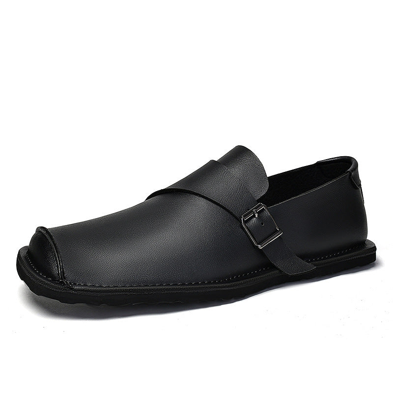 Vintage Leder Slipper für Herren