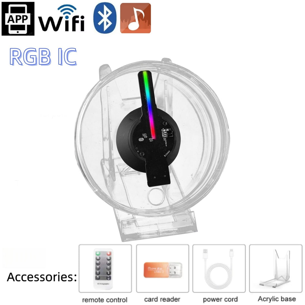 Wiilala 3D Holografischer Ventilator mit WiFi