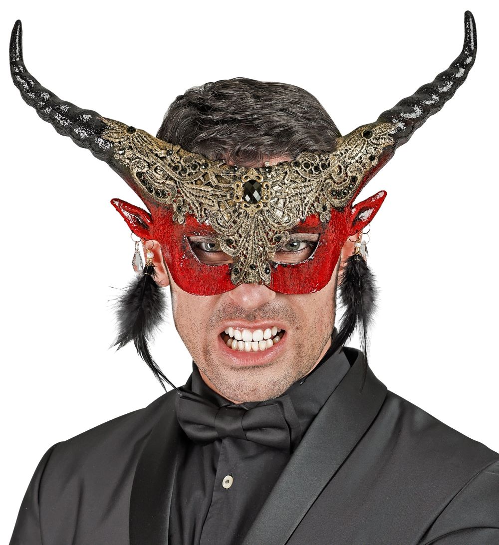 Augenmaske Teufel
