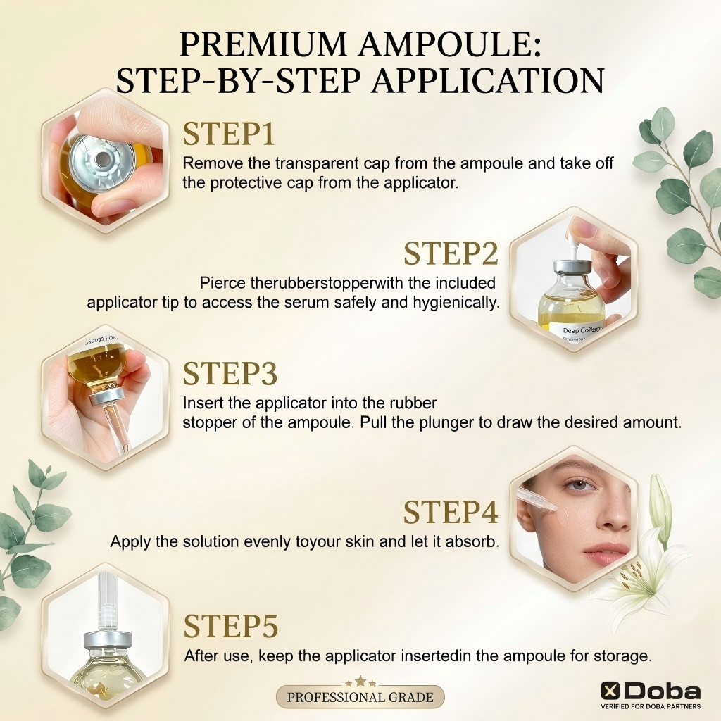 Deep Collagen Peptid Intensiv-Ampulle