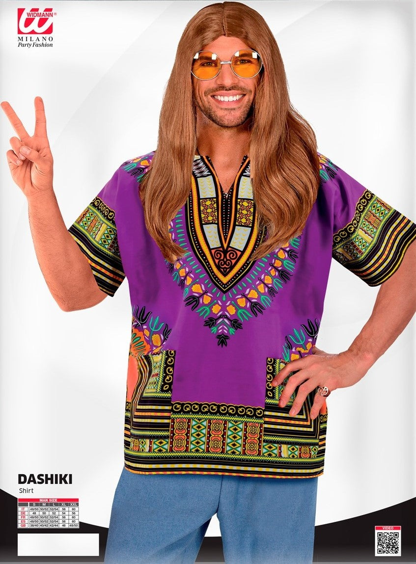 Hemd Dashiki · Gr. XXL