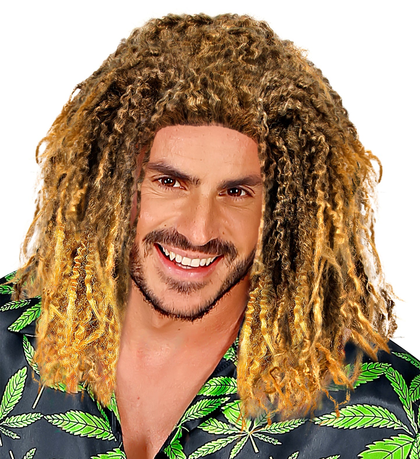 Perücke Rasta blond