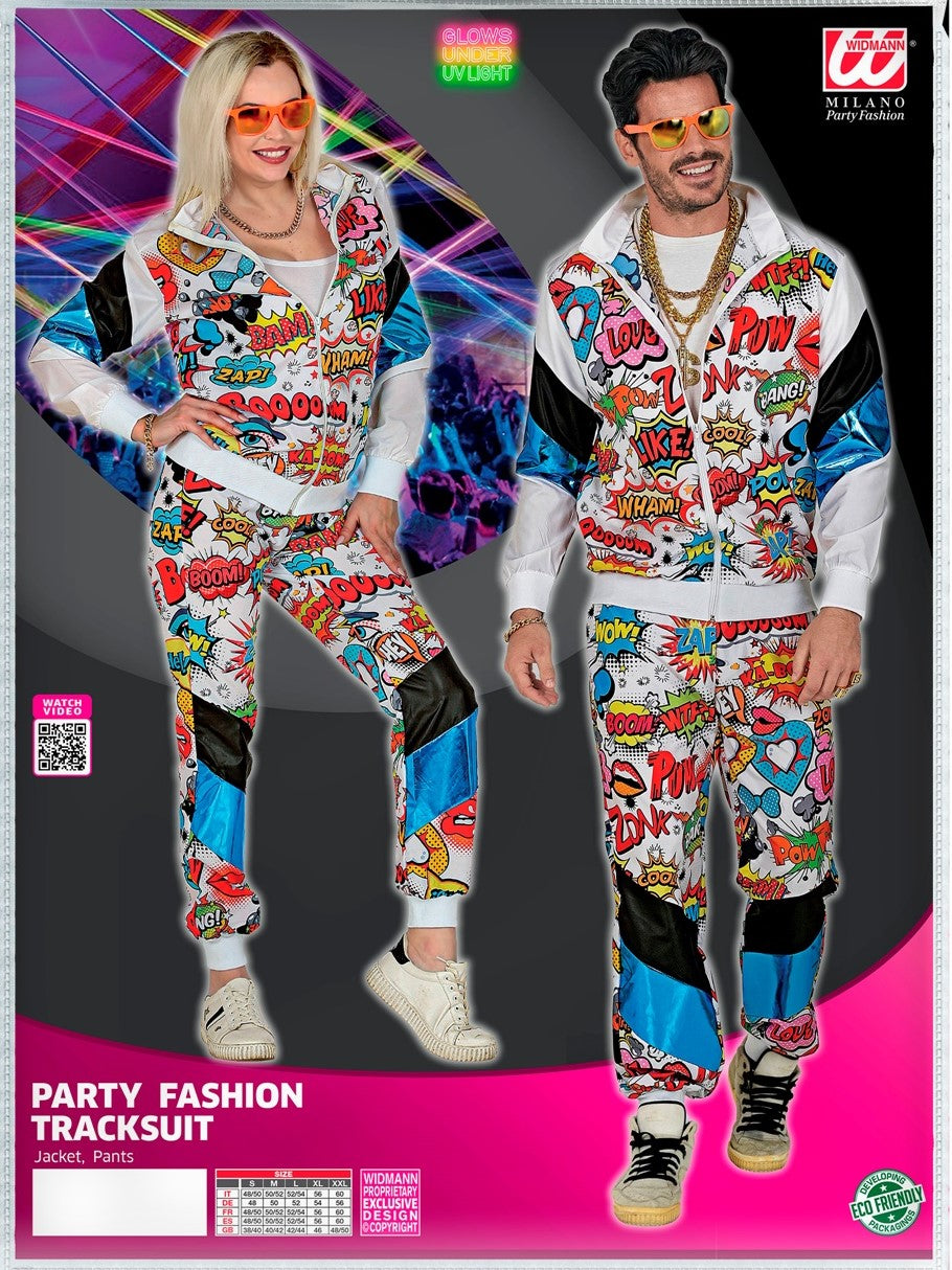 Trainingsanzug Pop Art · Gr. M