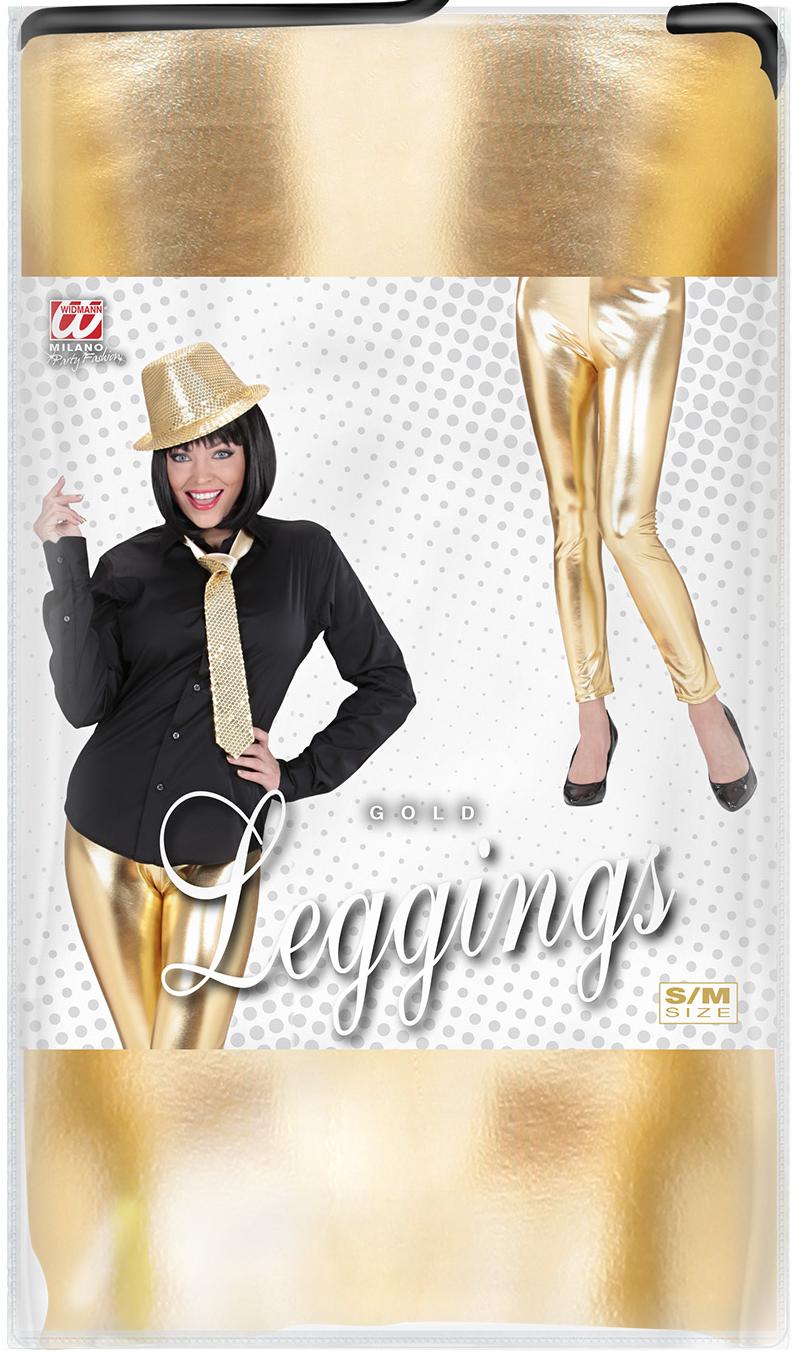 Goldene Leggings · Gr. S