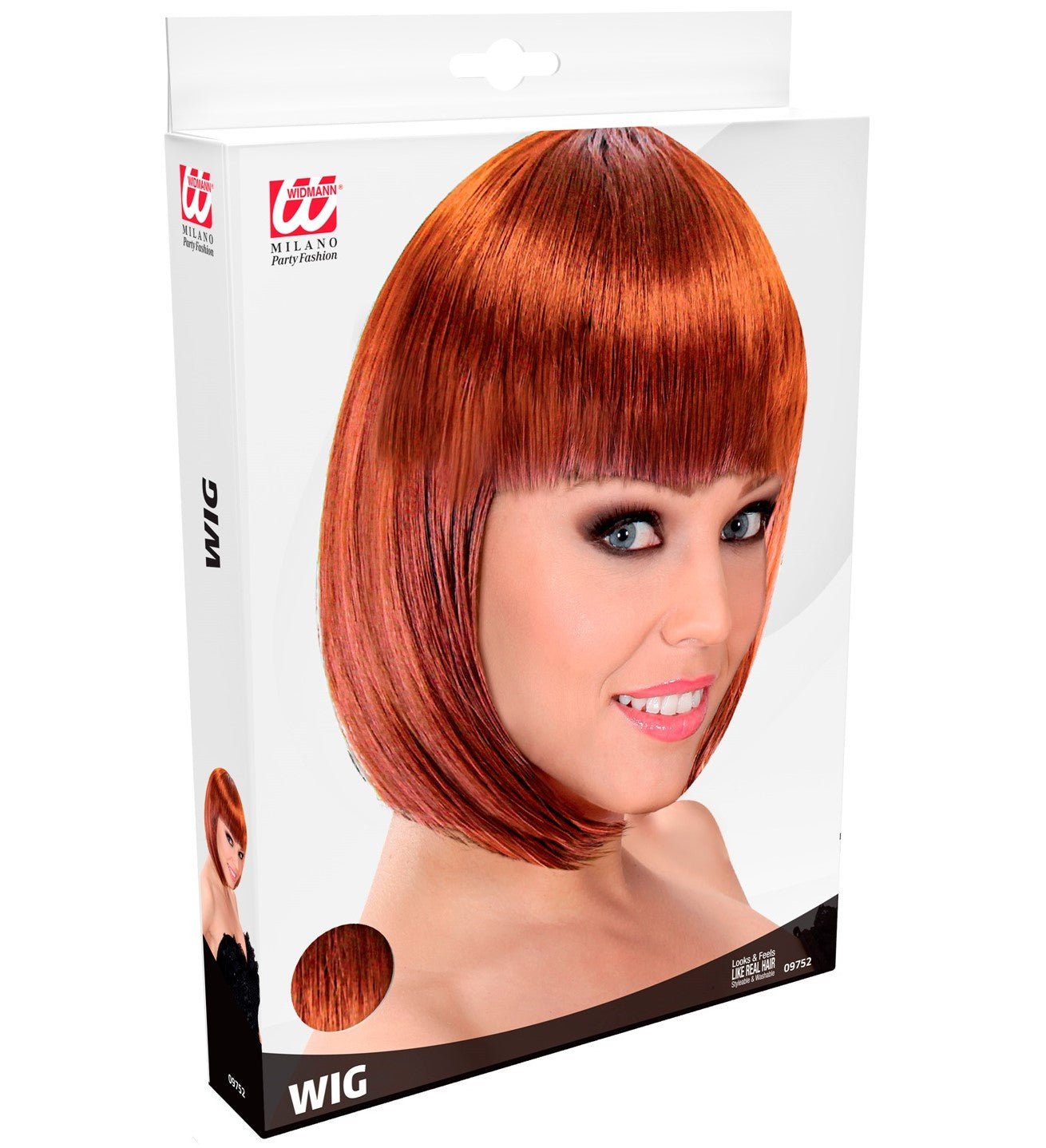 Perücke Lou Lou Kupfer
