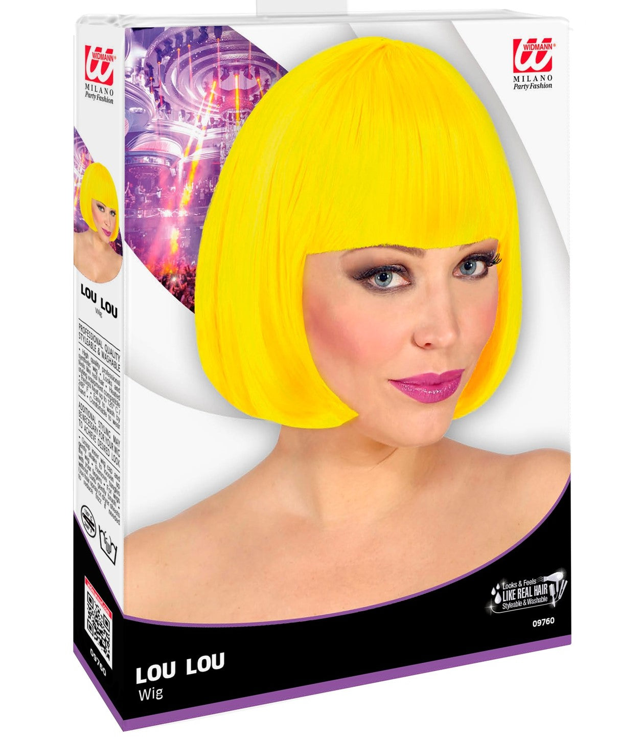 Perücke Lou Lou gelb