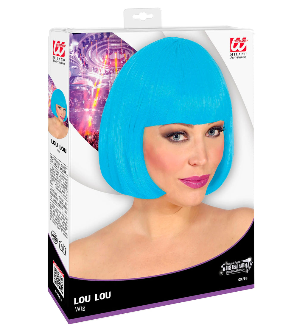 Perücke Lou Lou hellblau – Bild 2 | LuxeStyle