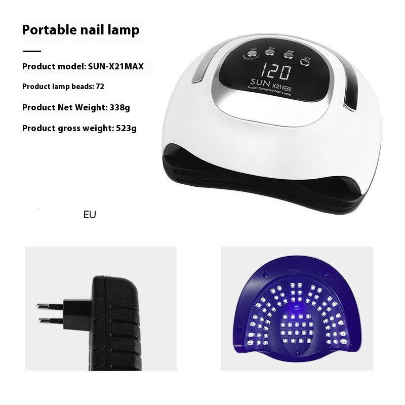 Grosser Nageltrockner mit doppelter Lichtquelle – Bild 5 | LuxeStyle