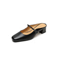 Retro Chunky Heel Slingback Sandalen – Bild 3 | LuxeStyle
