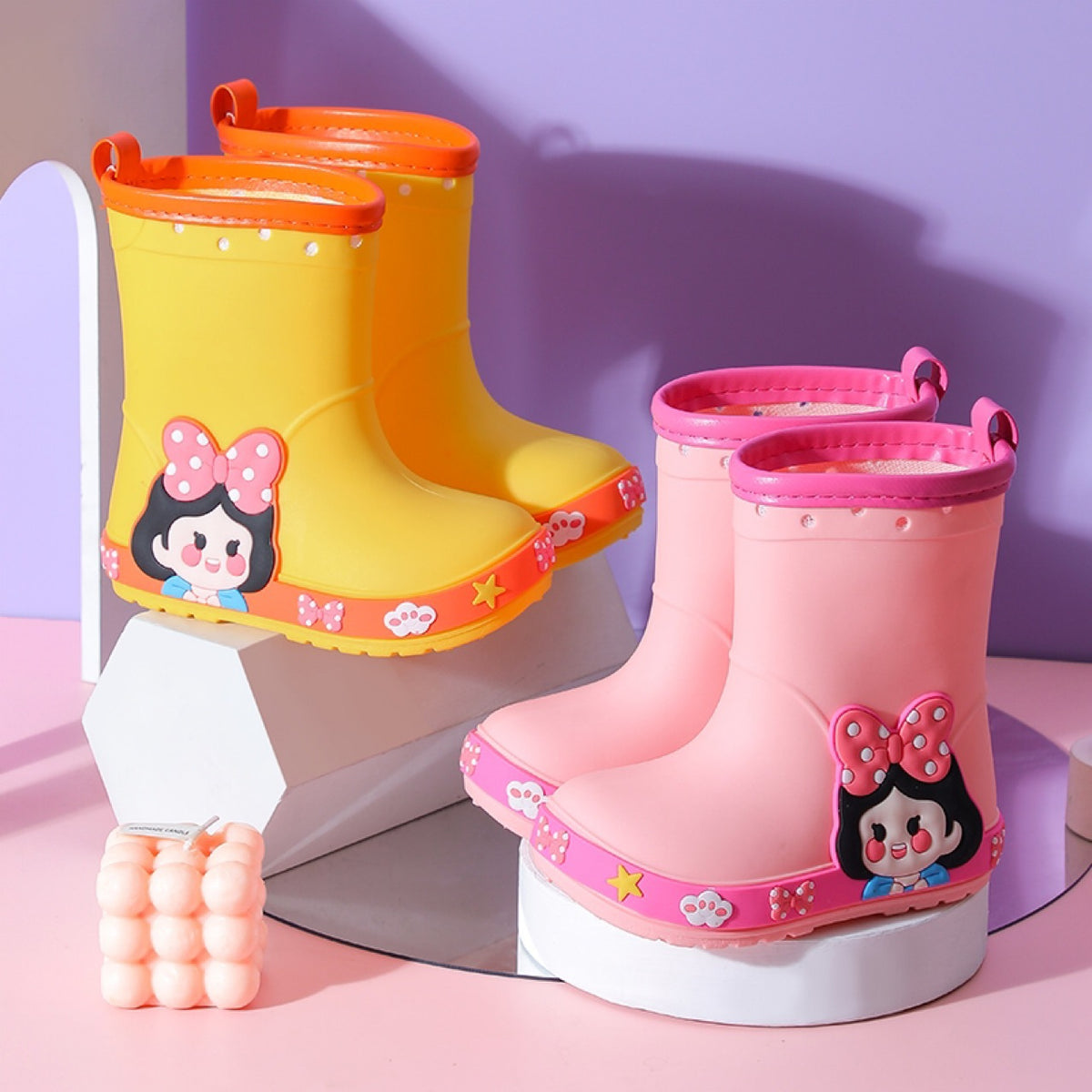 Kinder-Regenstiefel mit Prinzessinnen- oder Dino-Motiv – Bild 7 | LuxeStyle