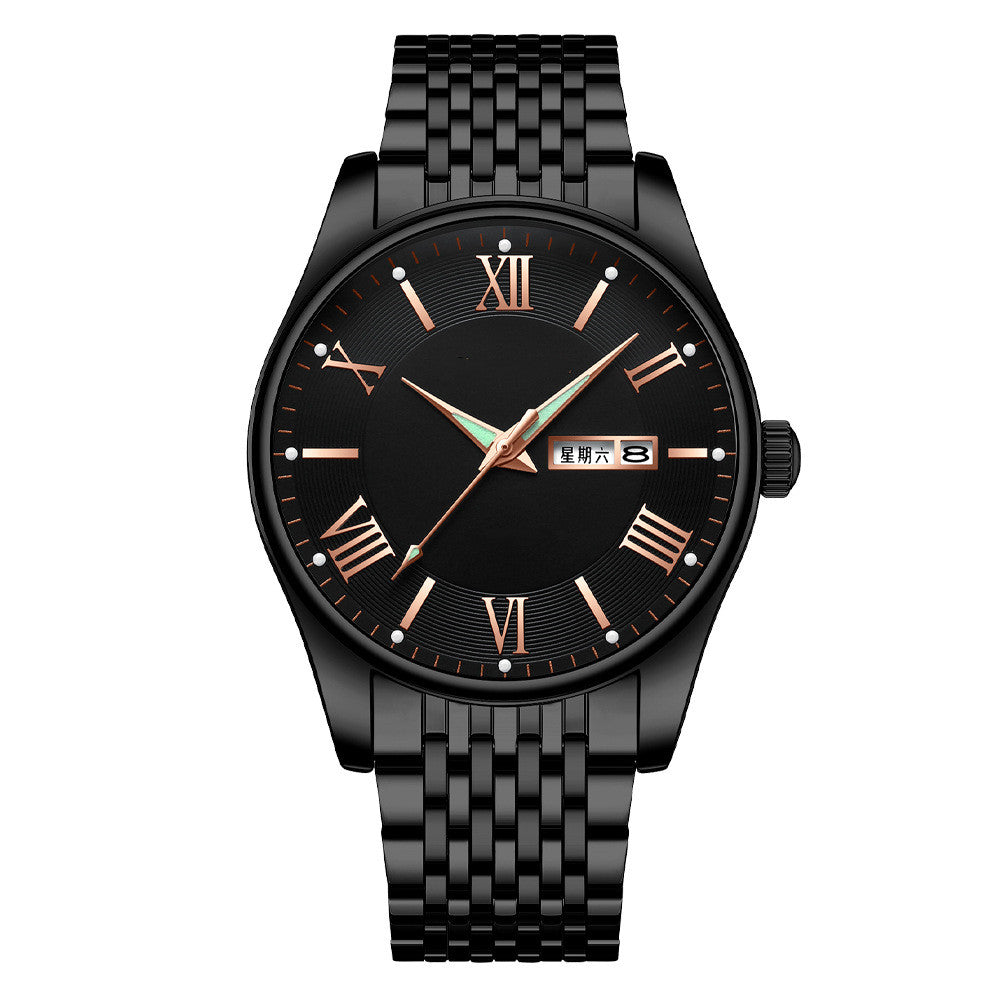 Edelstahl-Armbanduhr – Bild 3 | LuxeStyle