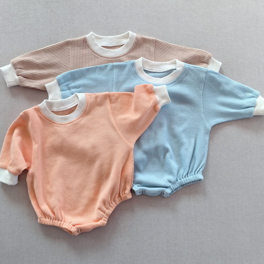 Baby Waffel-Overall aus Baumwolle | LuxeStyle