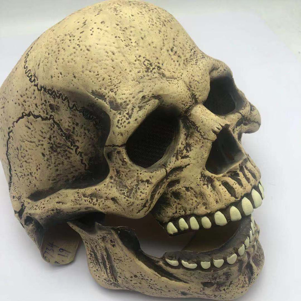 Horror Totenkopf Latex-Maske – Ansicht 4