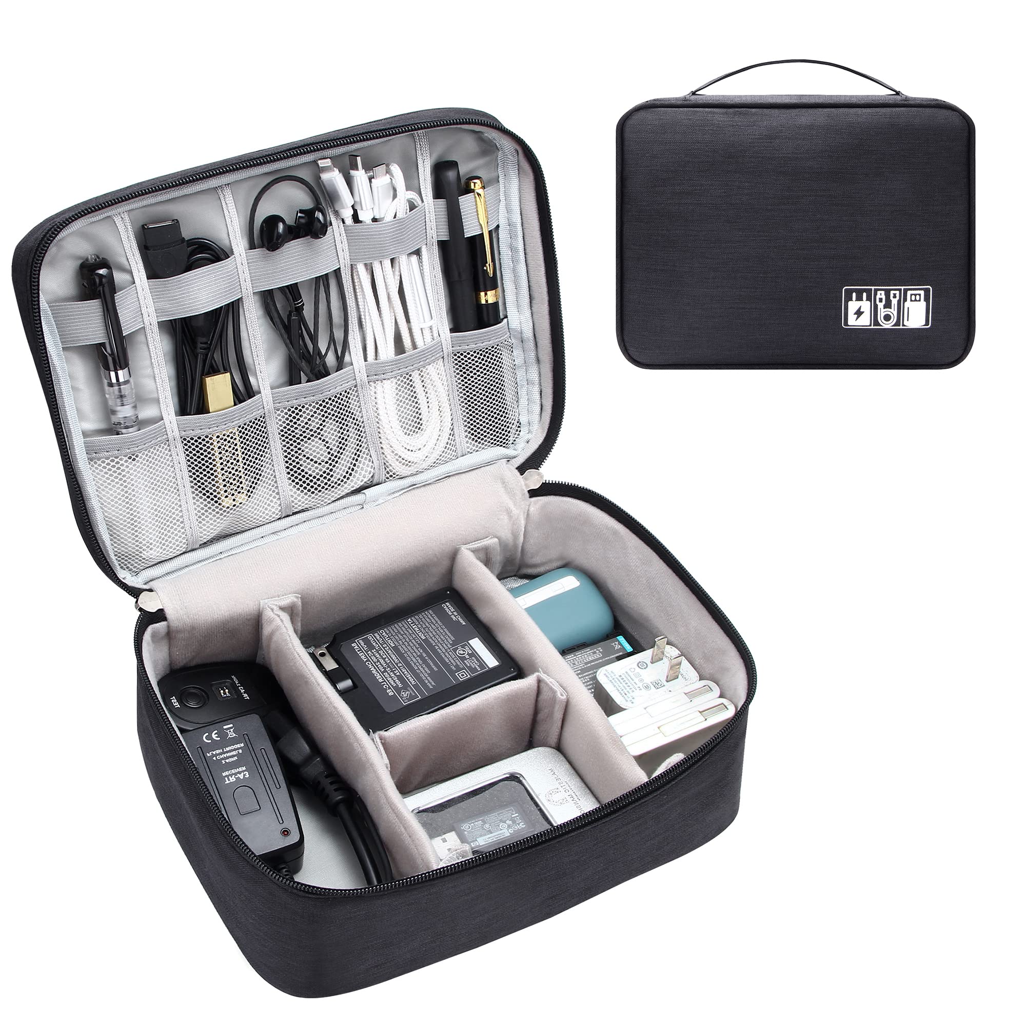 Reise-Organizer für Elektronik-Zubehör