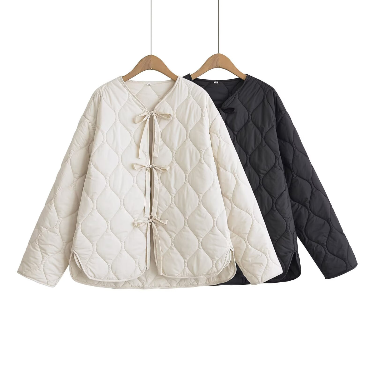 Damen-Steppjacke mit Herzmuster – Bild 2 | LuxeStyle