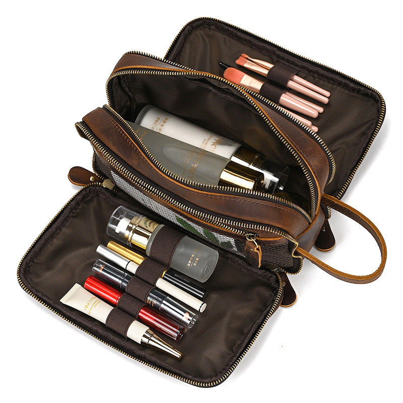 Leder-Organizer für Kosmetik – Bild 5 | LuxeStyle