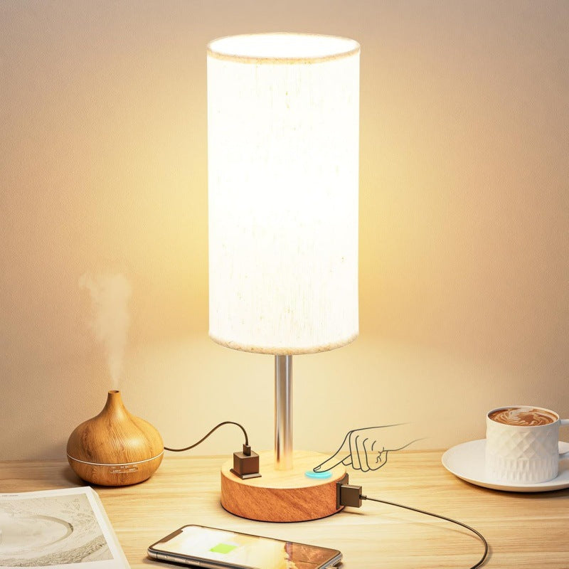 Dekorative Touch-Nachttischlampe (2er-Set)