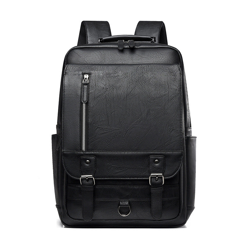 Männlicher Business-Rucksack aus PU-Leder – Bild 4 | LuxeStyle