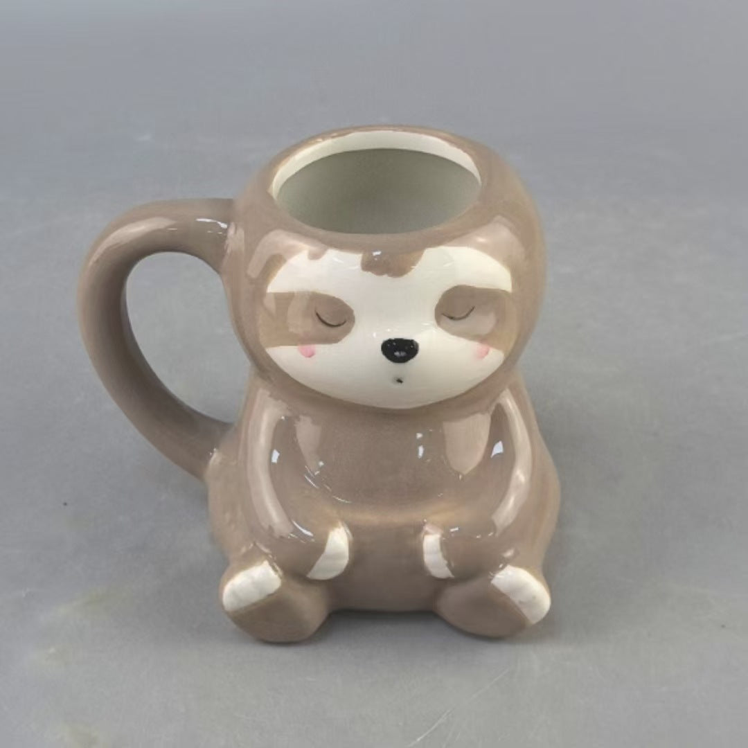 Niedliche Faultier Keramiktasse – Bild 3 | LuxeStyle